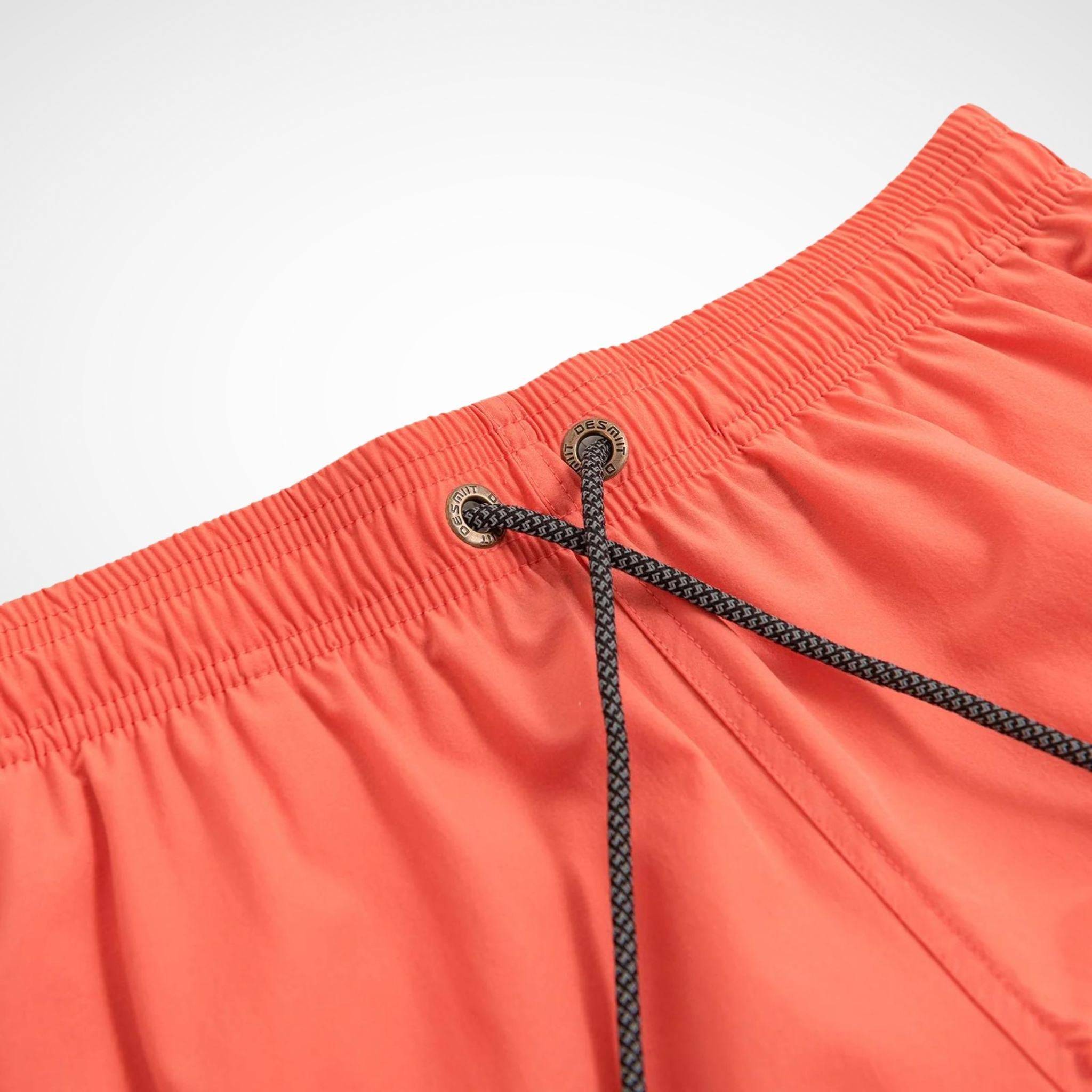 4-Way Stretch Swim Trunks - Salmon