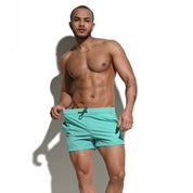 4-Way Stretch Swim Trunks - Aqua