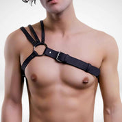 Apollo Triple Strap Harness - Black