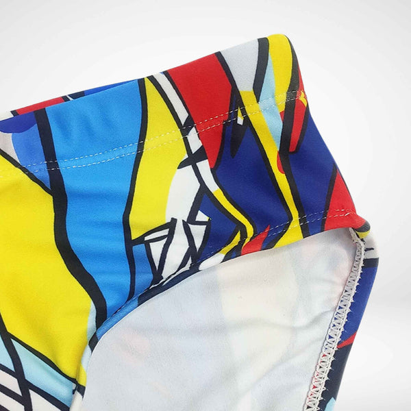 Bold Graffiti Swim Briefs - CrownJewel.co