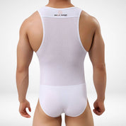 Brave Person Men's Front Pouch Bodysuit - CrownJewel.co