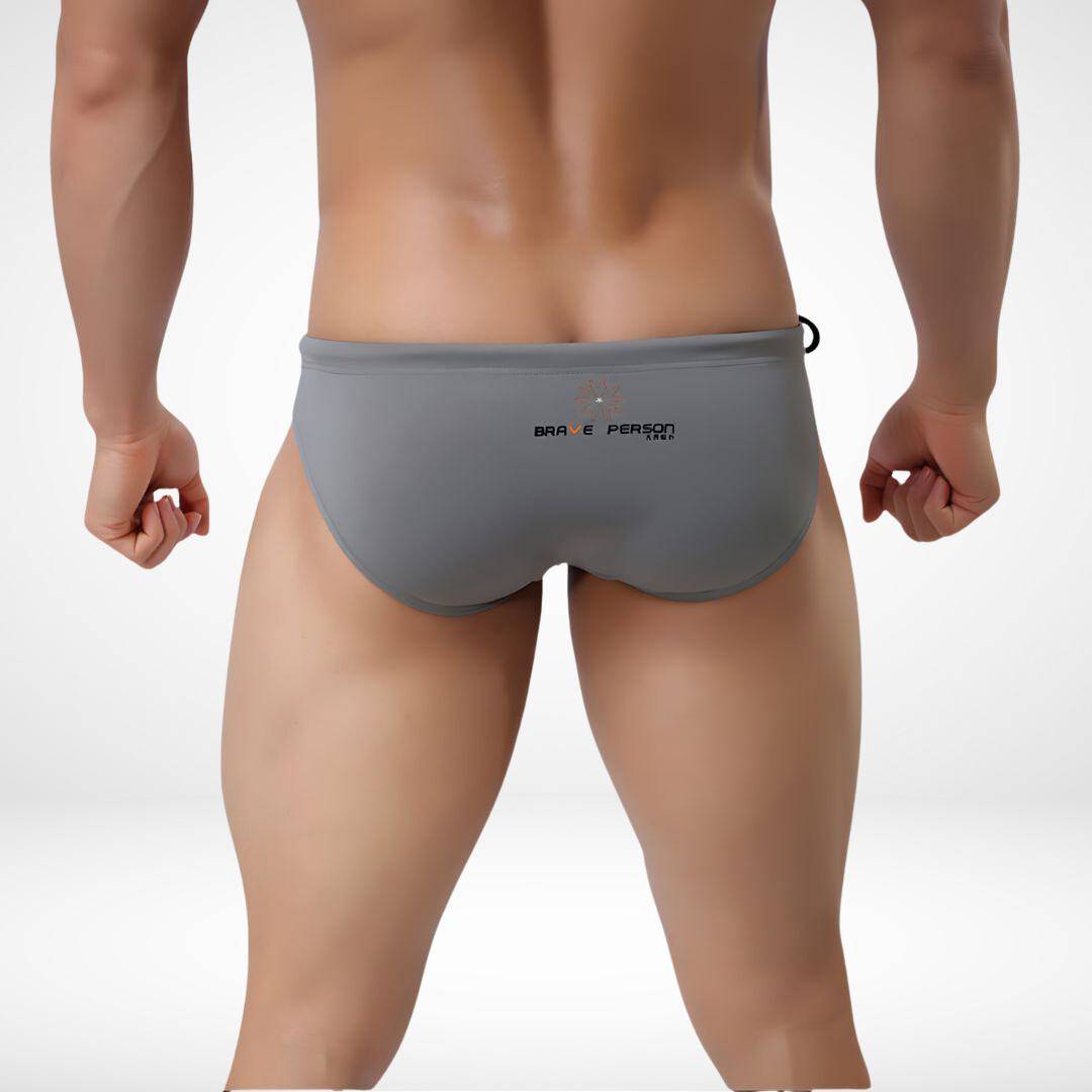 Brave Person Side String Swim Briefs - CrownJewel.co