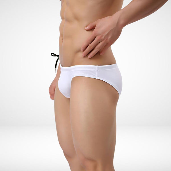 Brave Person Side String Swim Briefs - CrownJewel.co