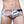 Comic Print Square Cut Men's Swim Briefs - CrownJewel.co