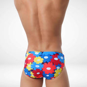 Flower Power Swim Briefs - CrownJewel.co