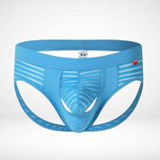 Transparent Jock Briefs - Sky Blue