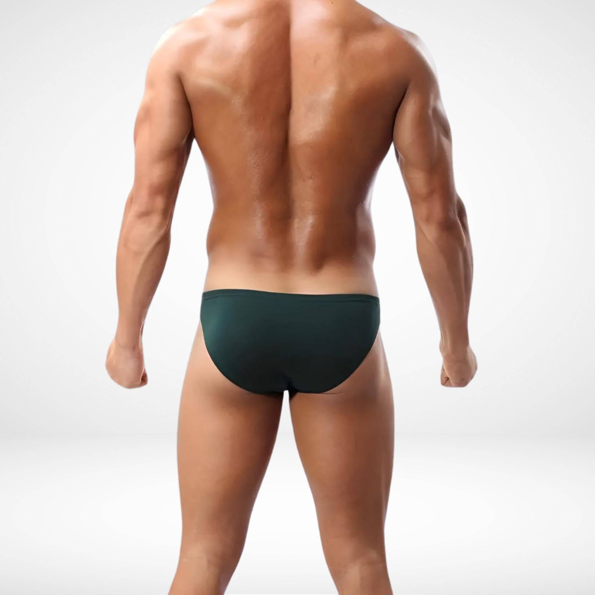 Men’s Modal Bikini Briefs - Dark Green