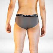 Men’s Cotton Stretch Briefs - Gray