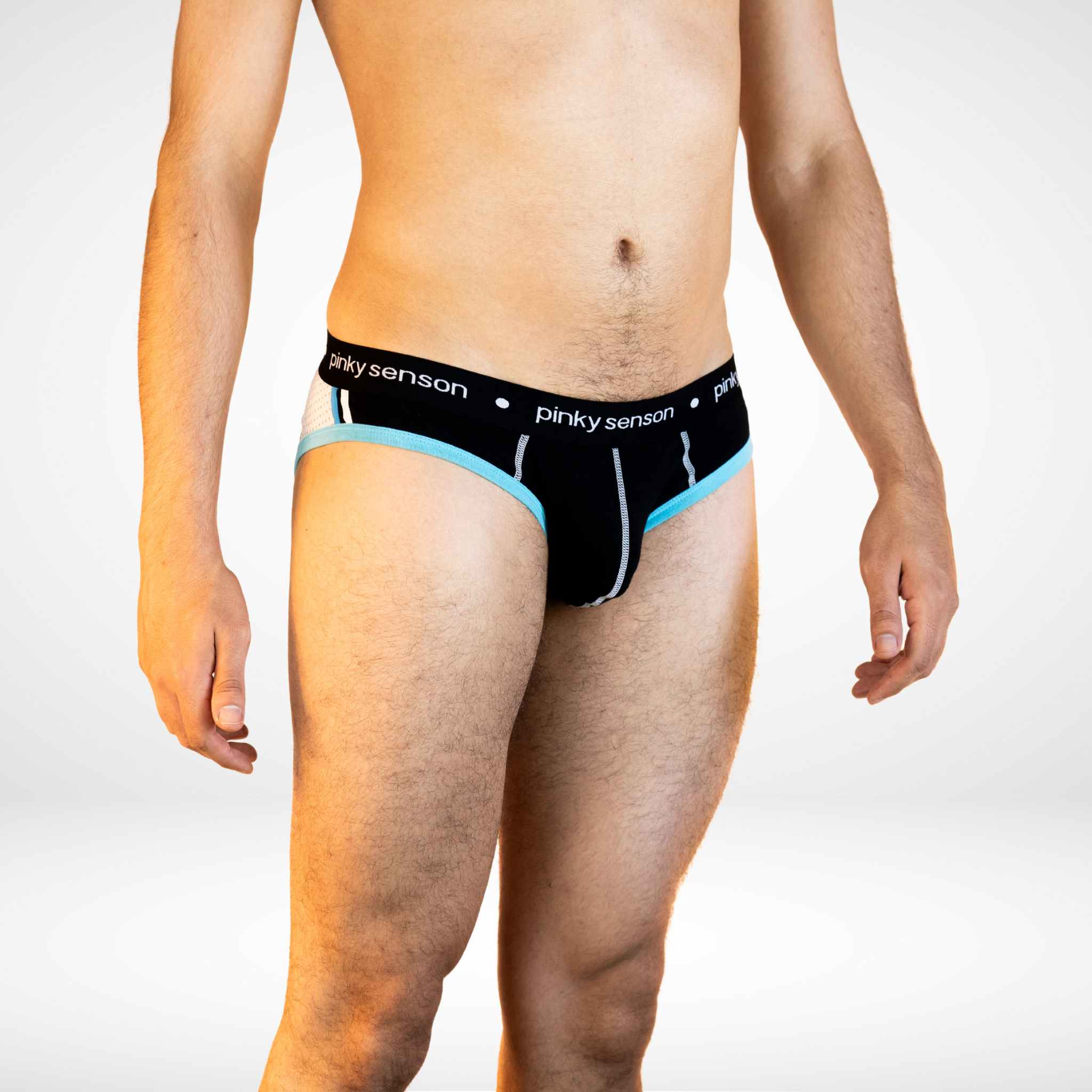 Men’s Cotton Stretch Briefs - Black