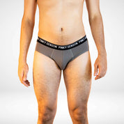 Men’s Cotton Stretch Briefs - Gray