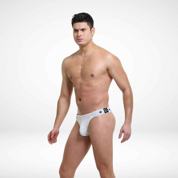 Pulse Ribbed Sport Thong - CrownJewel.co