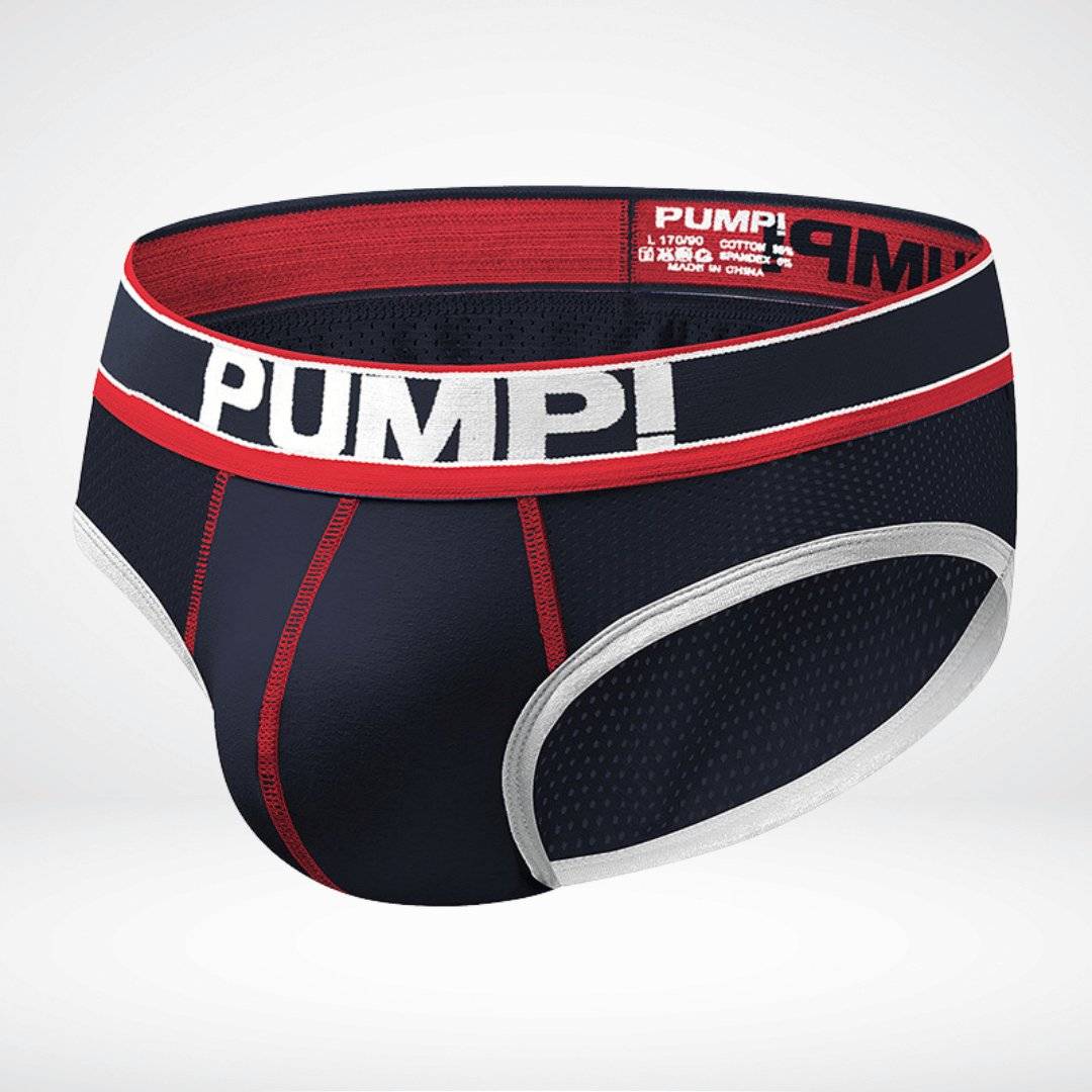 Pump! Low Waist Mesh Men's Briefs - CrownJewel.co