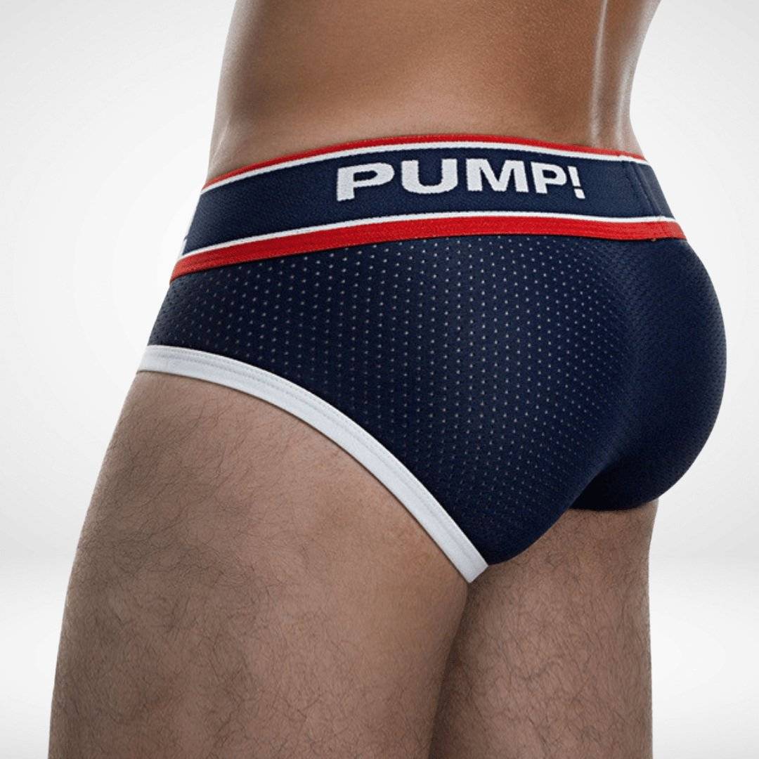 Pump! Low Waist Mesh Men's Briefs - CrownJewel.co