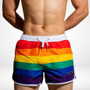 Rainbow Swim Trunks - CrownJewel.co