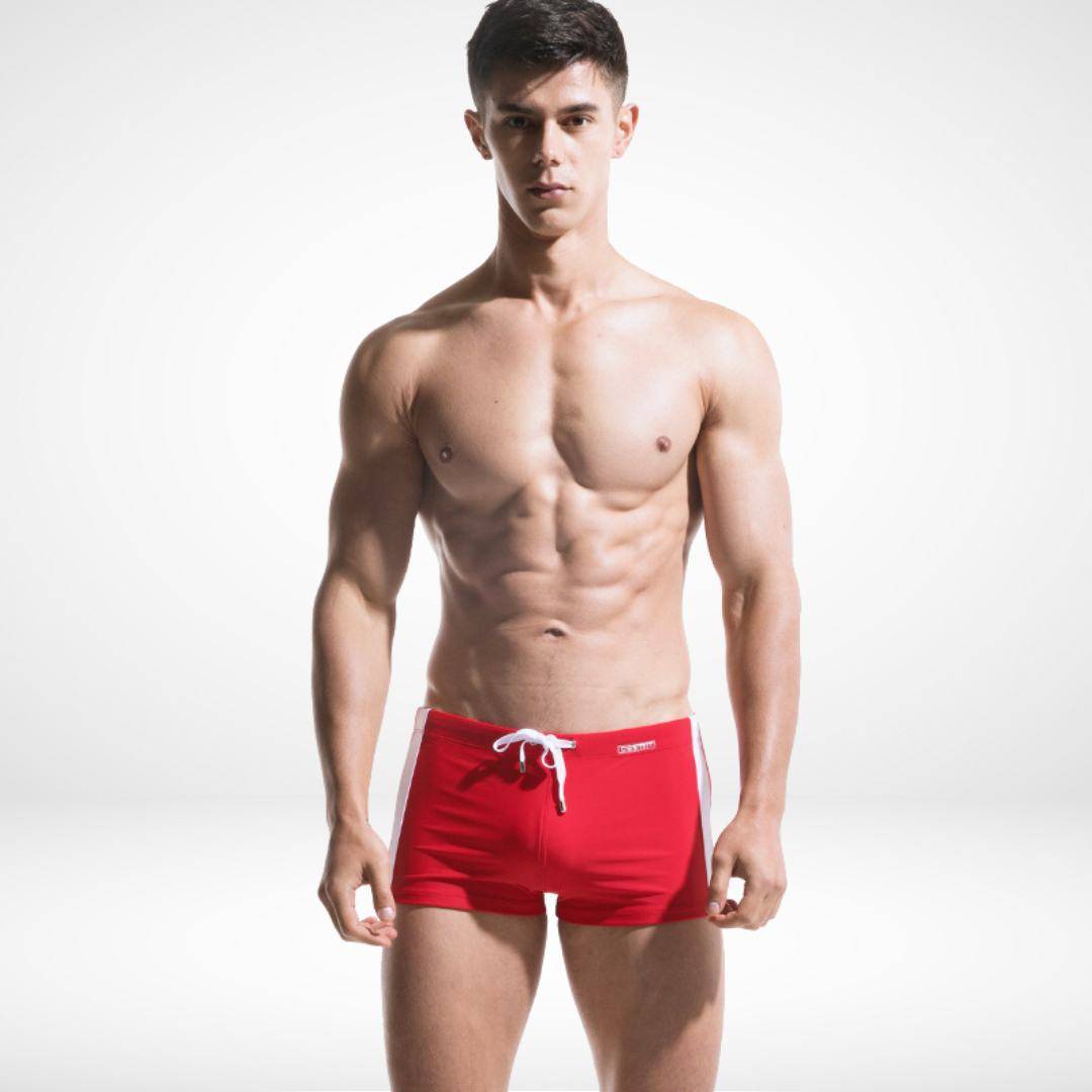 Square Cut Men’s Swim Trunks