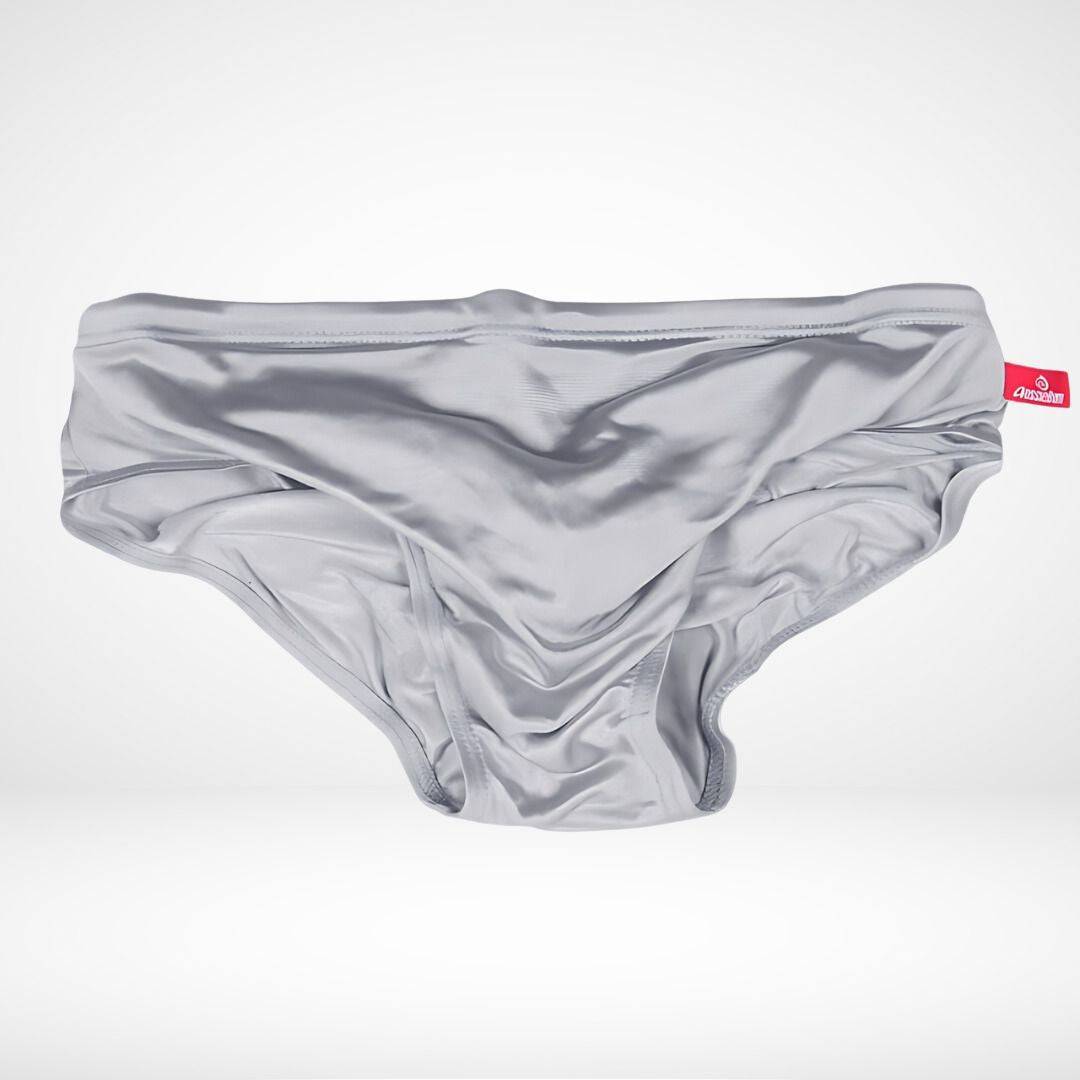 Men’s Transparent Swim Briefs - Gray