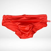 Men’s Transparent Swim Briefs - Red