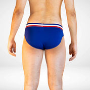 Triple Star Cotton Stretch Briefs - Blue